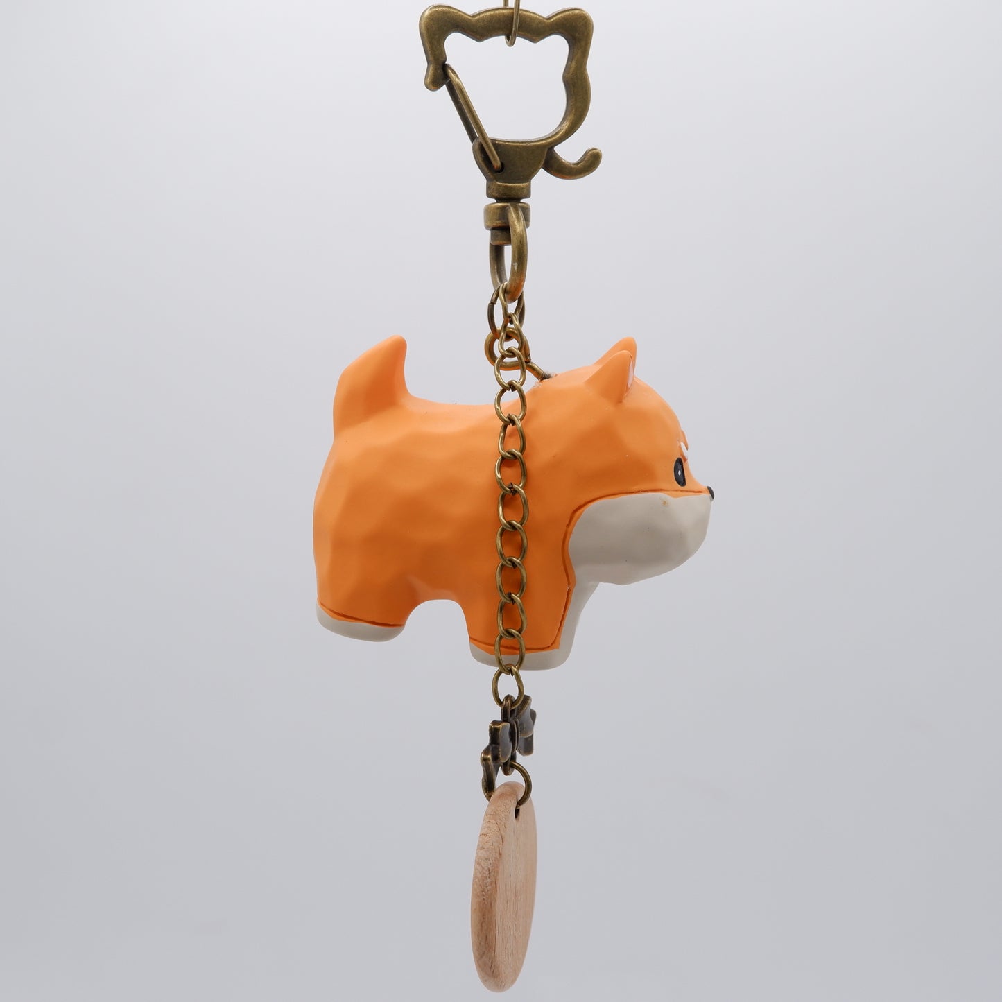 Paws on Parade - Resin Keychain with Personalised Wooden Name Tag