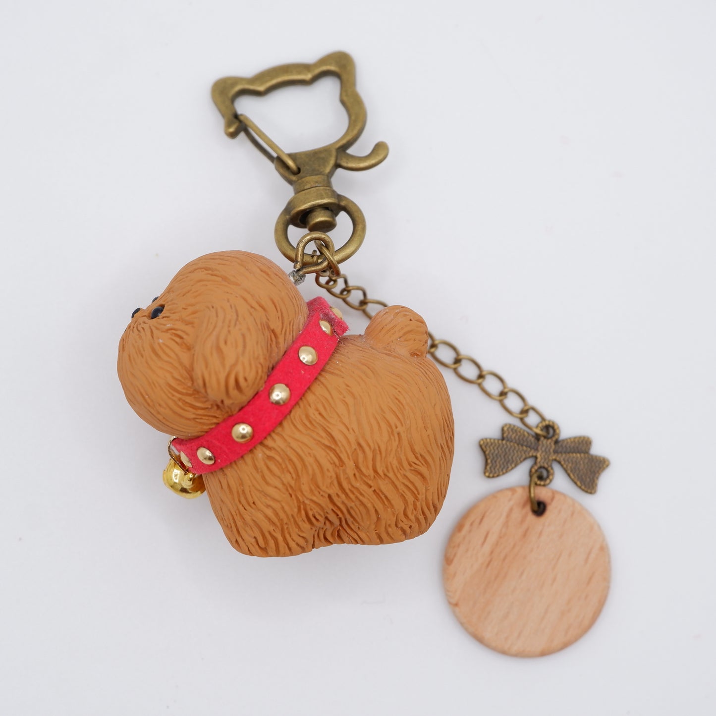 Jingle Along - Resin Keychain with Personalised Wooden Name Tag