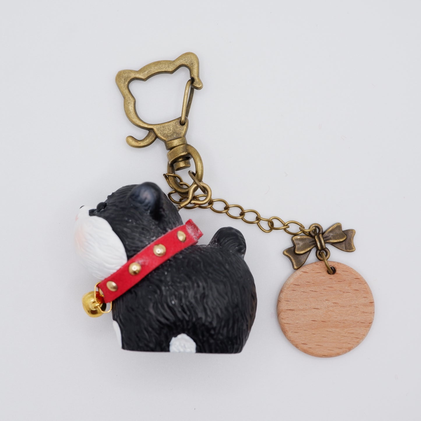 Jingle Along - Resin Keychain with Personalised Wooden Name Tag