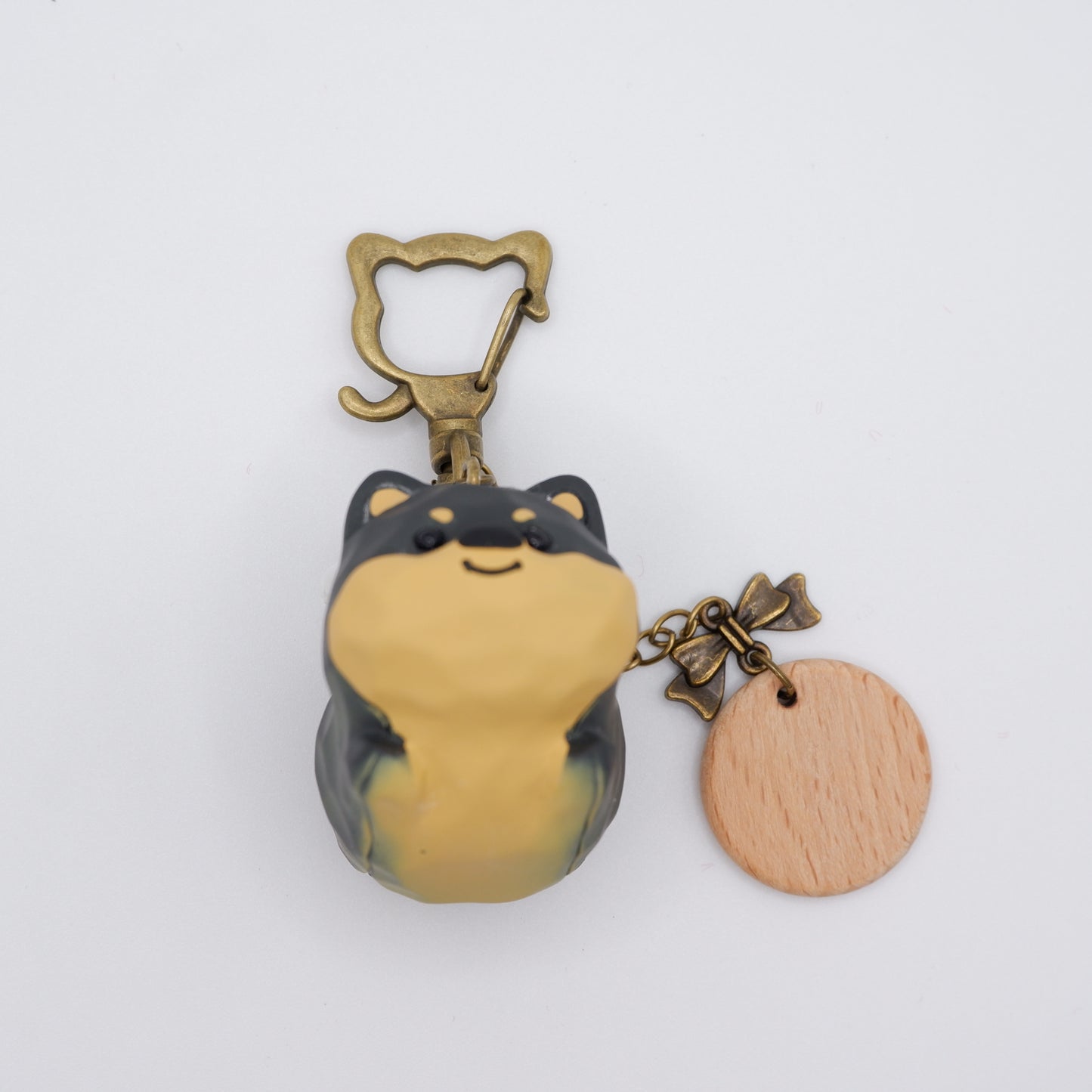 The Cloud Rider - Resin Keychain with Personalised Wooden Name Tag