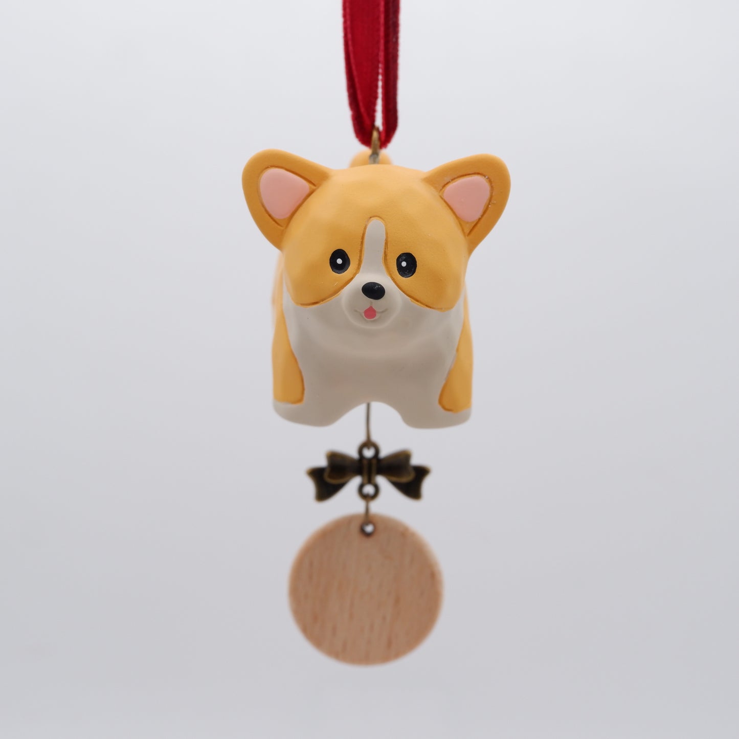 Paws on Parade - Resin Ornament with Personalised Wooden Name Tag