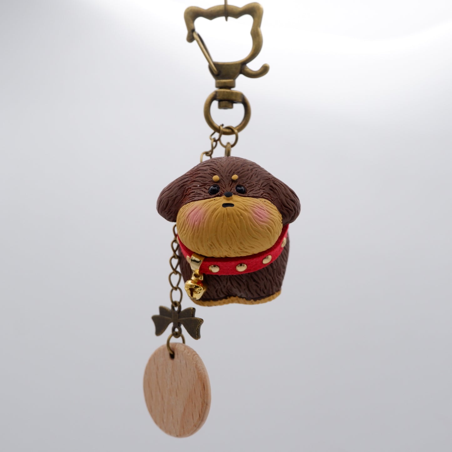 Jingle Along - Resin Keychain with Personalised Wooden Name Tag