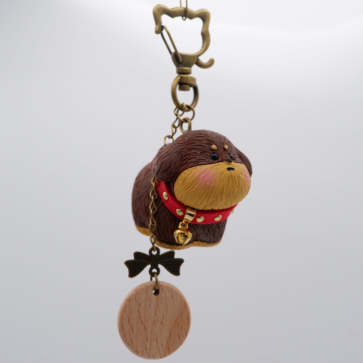 Jingle Along - Resin Keychain with Personalised Wooden Name Tag