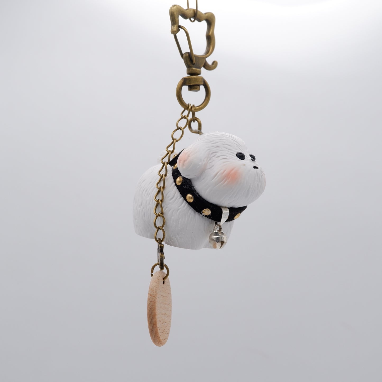 Jingle Along - Resin Keychain with Personalised Wooden Name Tag