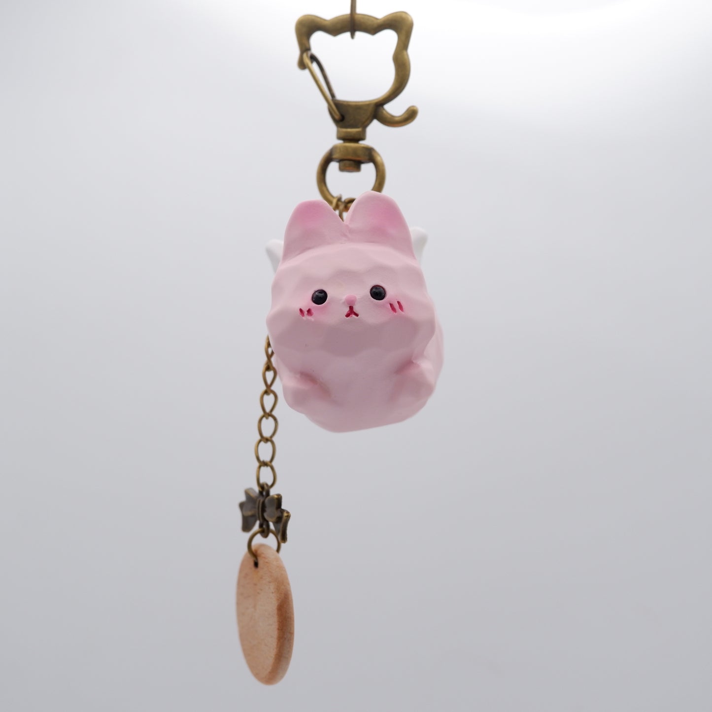 The Cloud Rider - Resin Keychain with Personalised Wooden Name Tag