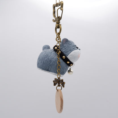 Jingle Along - Resin Keychain with Personalised Wooden Name Tag