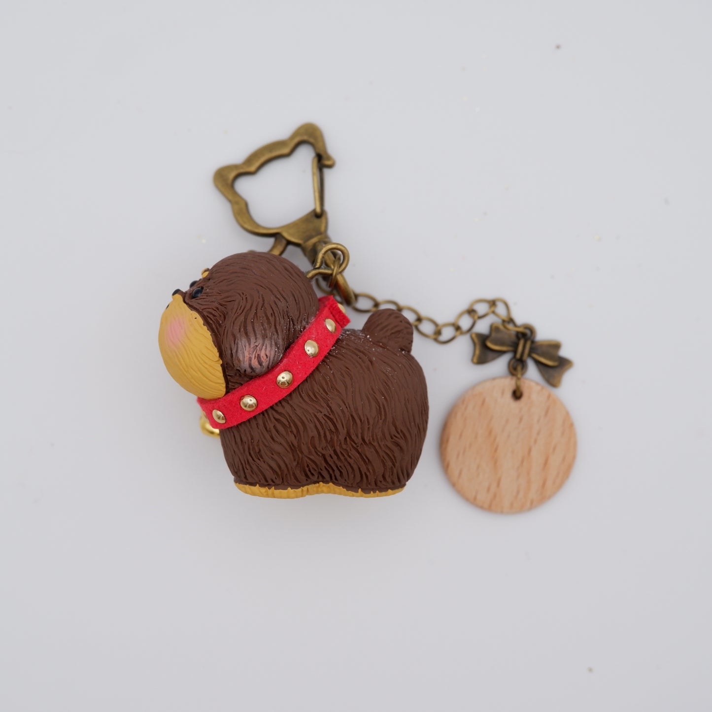 Jingle Along - Resin Keychain with Personalised Wooden Name Tag