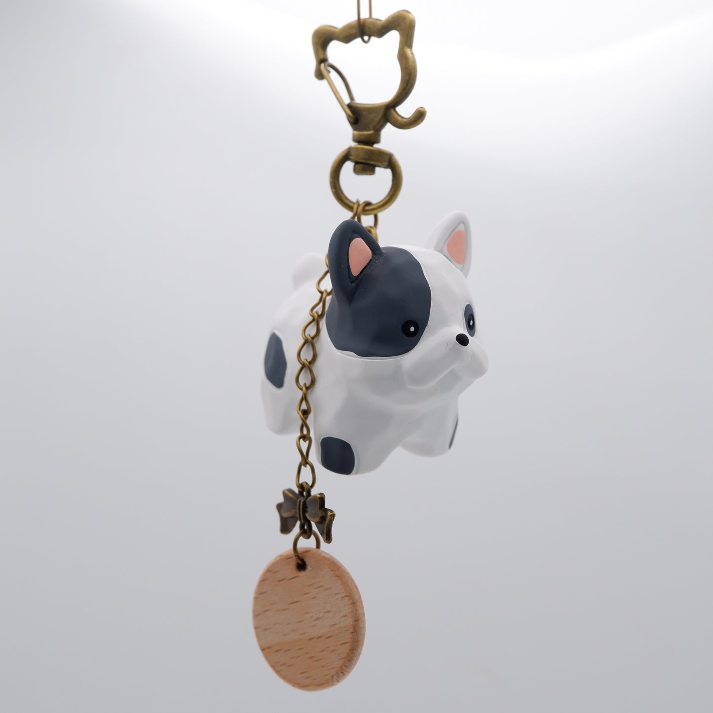 Paws on Parade - Resin Keychain with Personalised Wooden Name Tag
