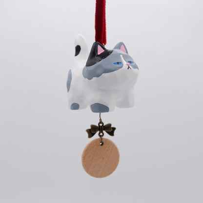 Tail Held High - Resin Ornament with Personalised Wooden Name Tag