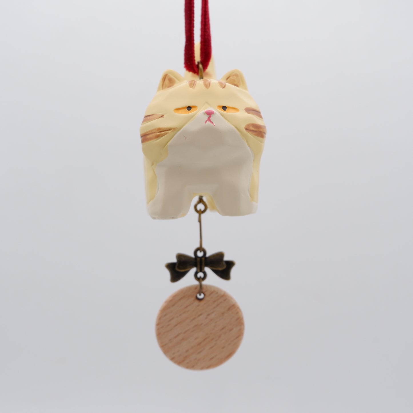 Tail Held High - Resin Ornament with Personalised Wooden Name Tag