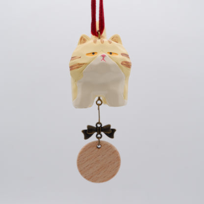 Tail Held High - Resin Ornament with Personalised Wooden Name Tag