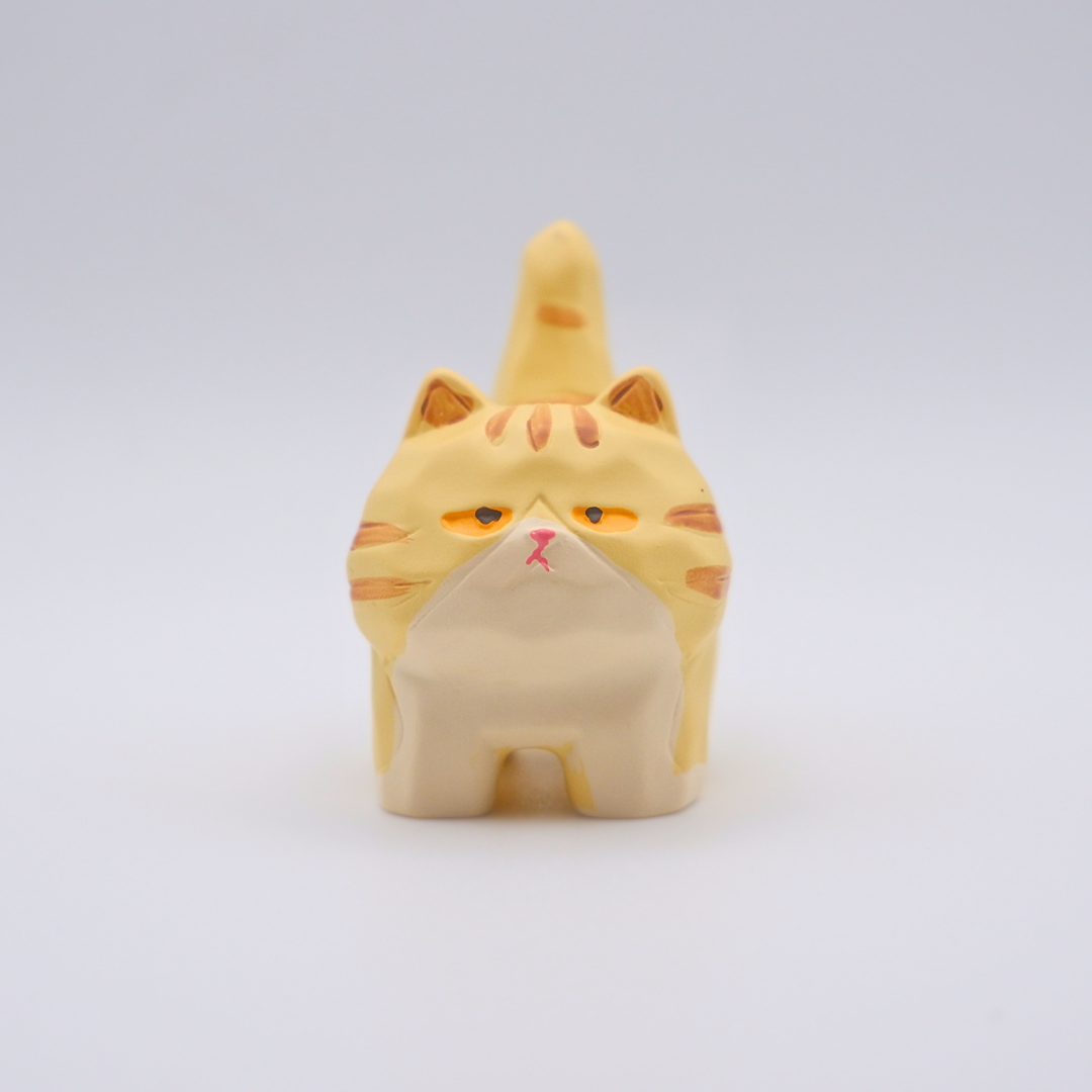 Tail Held High Resin Figure