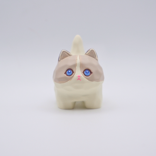 Tail Held High Resin Figure