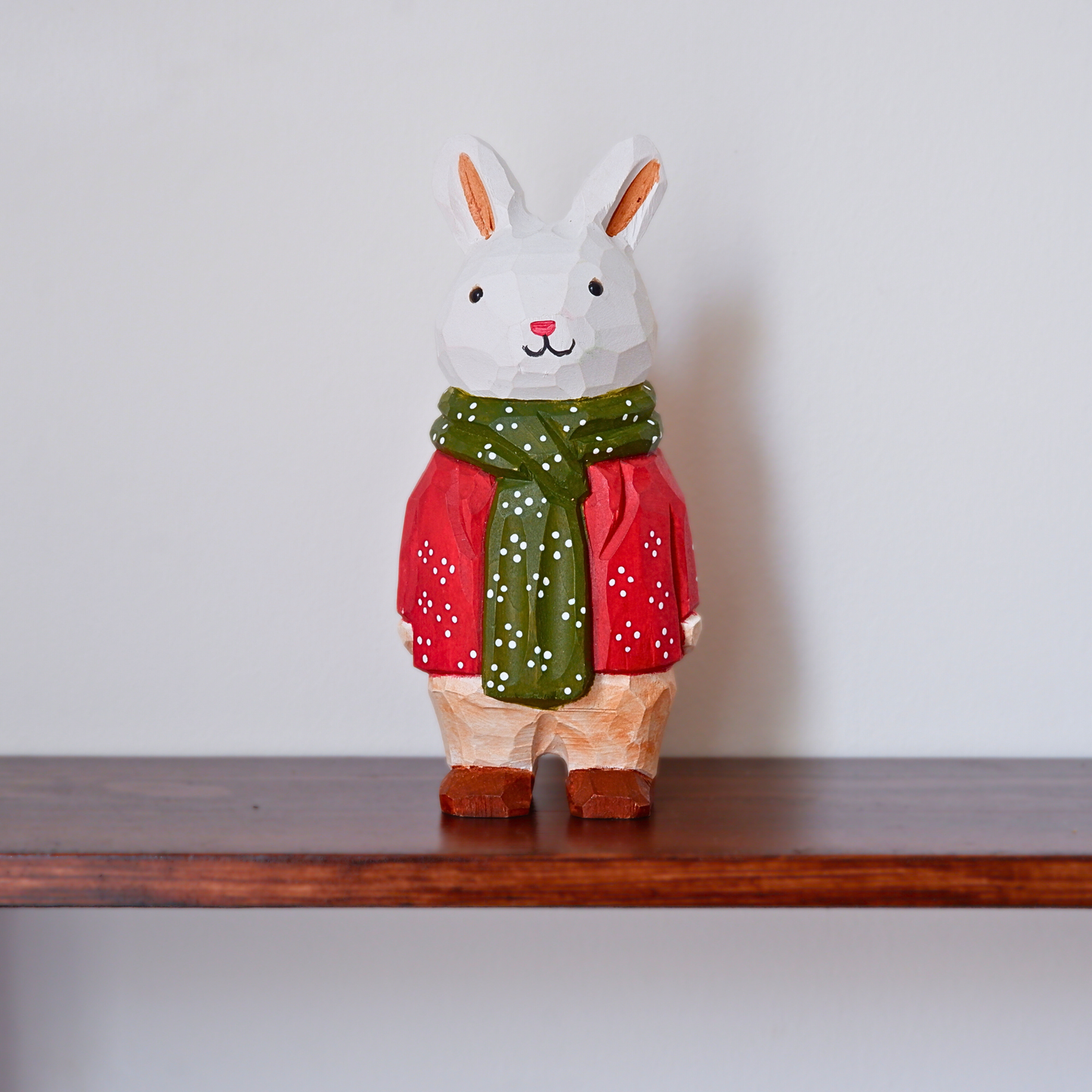 Merryweather Pair - Hand Carved Wooden Figure