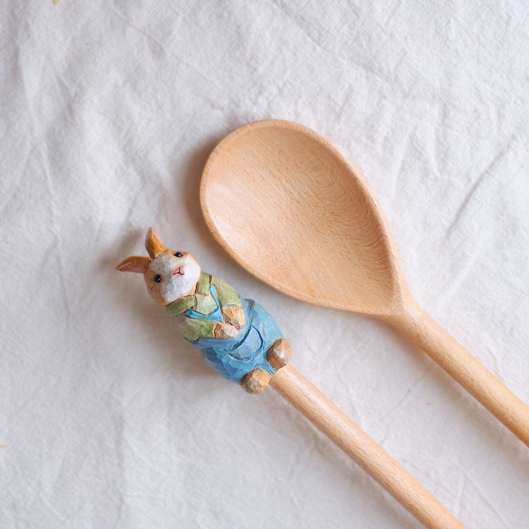 The Meadow Wooden Spoon - Open Field Rabbit