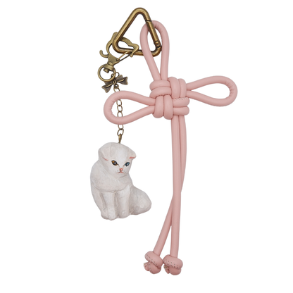 Bag Charm - Customised Portrait Cat