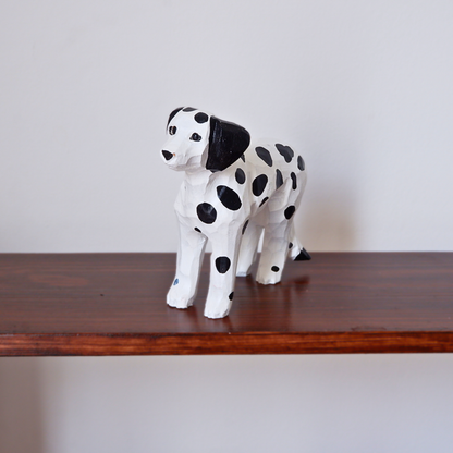 The Spotted Friend - Hand Carved Wooden Figure
