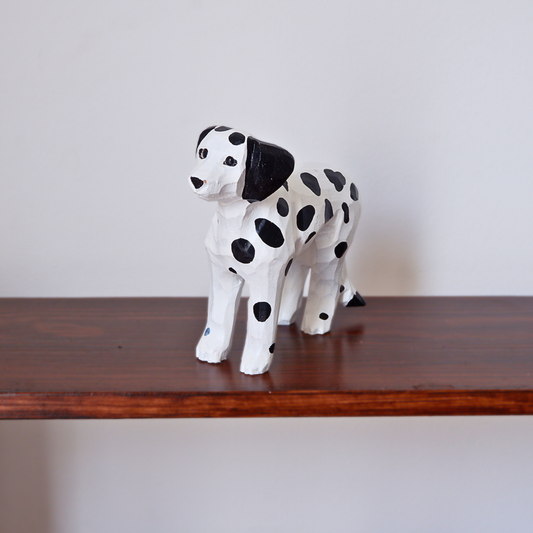 The Spotted Friend - Hand Carved Wooden Figure
