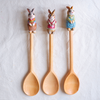 The Meadow Wooden Spoon - Open Field Rabbit