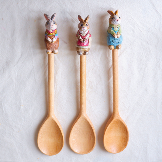 The Meadow Wooden Spoon - Open Field Rabbit