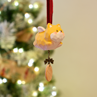 The Cloud Rider - Resin Ornament with Personalised Wooden Name Tag
